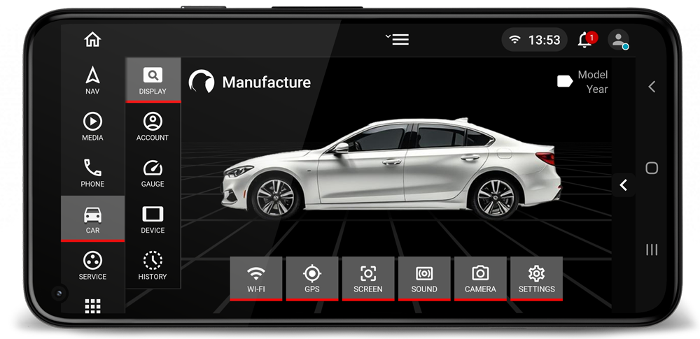 Car Penguin Interface Preview